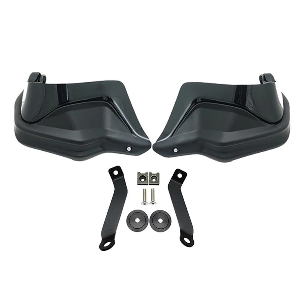 SGRYGSAEA Motorrad-Lenker-Handschutz Für H&ONDA NX500 NX400 NX 500 2023 2024 Dedizierter Handschutz Motorrad NX 500 Handprotektoren Lenkerschützer Windschutzscheibe(Black Set) von SGRYGSAEA