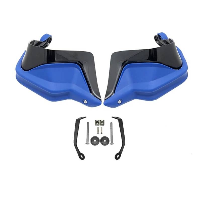 SGRYGSAEA Motorrad-Lenker-Handschutz Handschutz Hand Schutzfolie Windschutzscheibe Für H&ONDA NT1100 NT 1100 Nt1100 Nt 1100 2022 2023 Motorrad Zubehör(Blue Black Set) von SGRYGSAEA