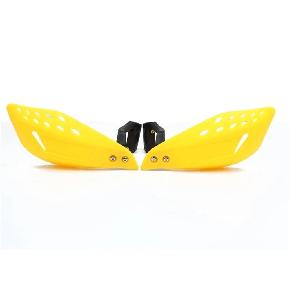 SGRYGSAEA Motorrad-Lenker-Handschutz Universell Für Motocross-Lenkerschützer Mit 7/8" 22mm Lenkern(Yellow) von SGRYGSAEA