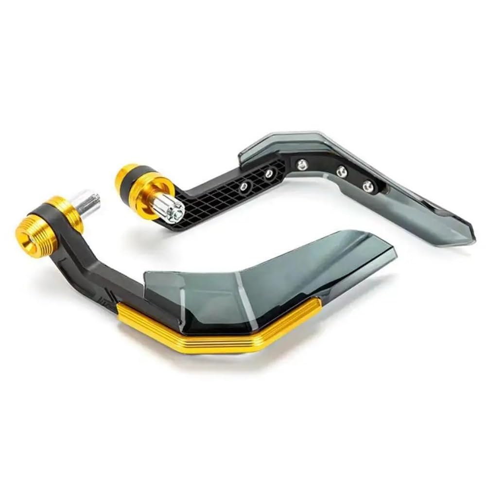 SGRYGSAEA Motorrad-Lenker-Handschutz Winddichter, Universeller 7/8-Zoll-Lenkerschutz Für Motorrad, Roller, Mountainbike, Bremshebelschutz(Golden) von SGRYGSAEA