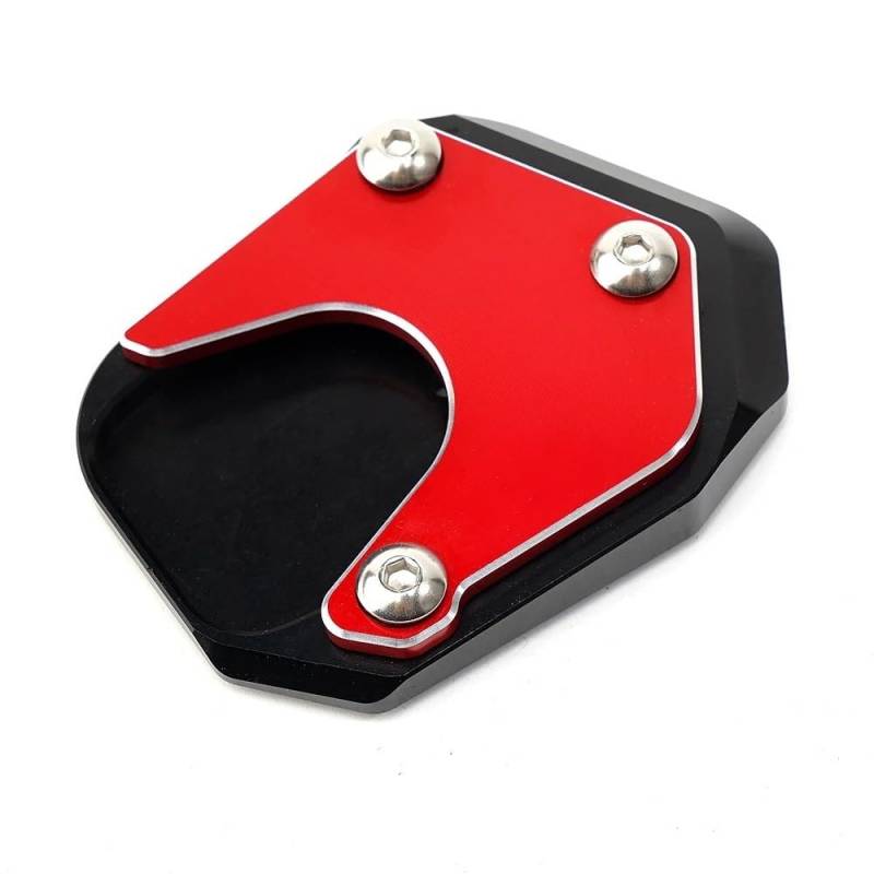 SGRYGSAEA Motorrad Ständer Fuß Seitenverlängerung Pad Für H&ONDA CBR 1000RR CBR1000RR CBR 1000 RR 2004-2006 2007 Motorradzubehör Ständer Fuß Seitenständer Pad Reifen Ventilkappen(Red-) von SGRYGSAEA