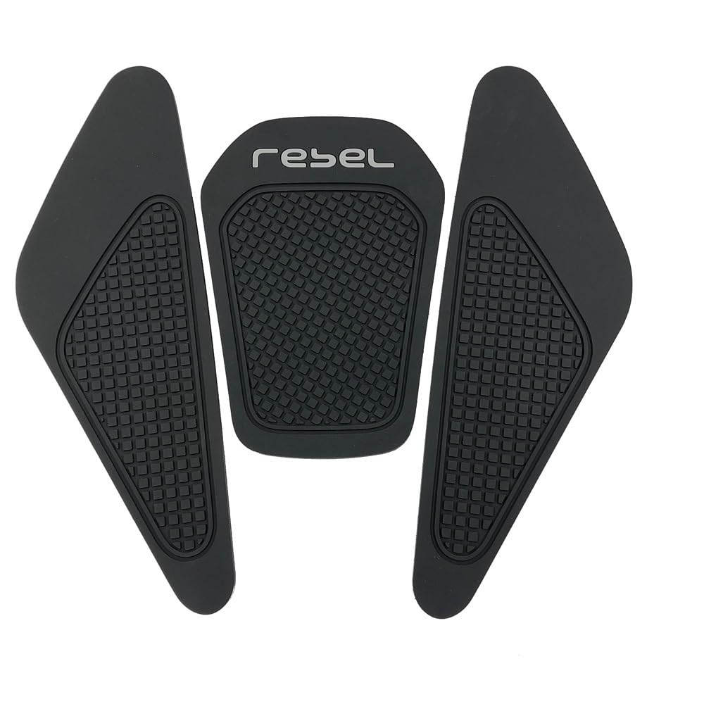 SGRYGSAEA Motorrad Tank Pads Für H&ONDA Rebel 300Rebel 500 CMX 2017 2018 2019 Motorrad Tank Gummi Aufkleber Abdeckung Knie Pad Grip Aufkleber(3) von SGRYGSAEA