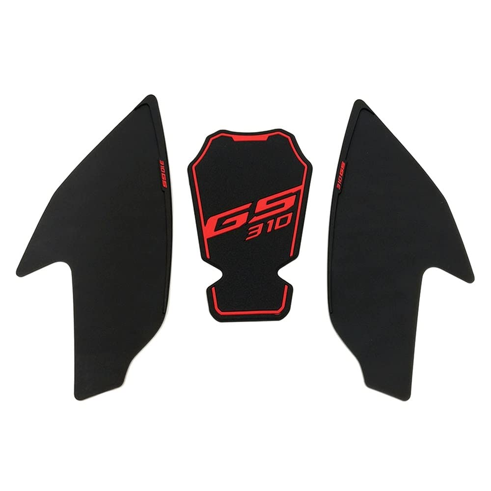 SGRYGSAEA Motorrad Tank Pads Motorrad Anti Slip Pad Schutz Aufkleber Kraftstoff Knie Grip Traktion Seite Aufkleber Für B&MW G310GS G310 G 310 GS 310 GS(8) von SGRYGSAEA