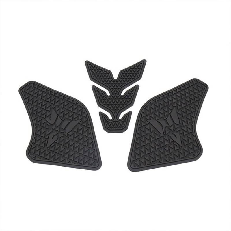 SGRYGSAEA Motorrad Tank Pads Motorrad Nicht-Slip Seite Kraftstoff Tank Pad Schutz Aufkleber Aufkleber Knie Grip Traktion Pads Für Y&AMAHA MT 07 MT07 MT-07 2021(AB) von SGRYGSAEA