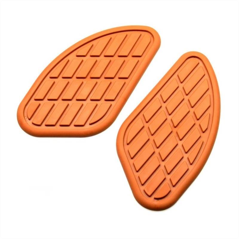 SGRYGSAEA Motorrad Tank Pads Universal Retro Motorrad Kraftstoff Tank Gummi Aufkleber Schutz Knie Tank Pad Grip Aufkleber Für H&ONDA Für Y&AMAHA Für Harley(As pic-03) von SGRYGSAEA