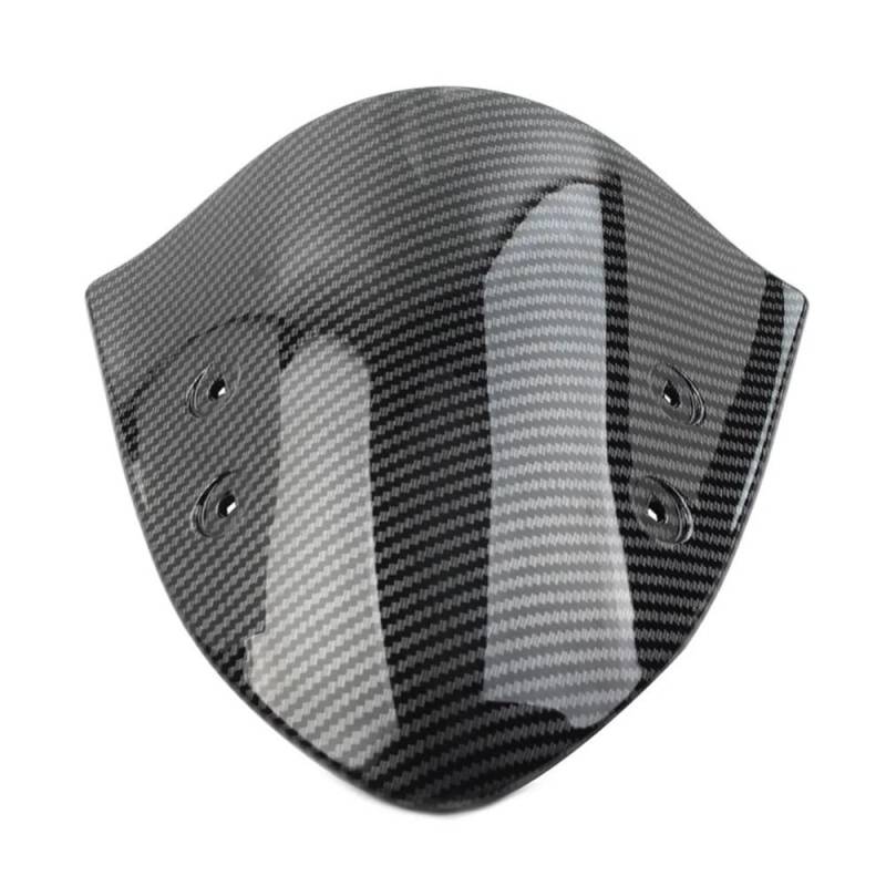 SGRYGSAEA Motorrad Windschild Für Für ER-6N Für ER6N 2012 2013 2014 2015 2016 Motorrad Frontscheibe Bildschirm Abdeckung Verkleidung Cowling Windschutz(Carbon Fiber Pattern) von SGRYGSAEA