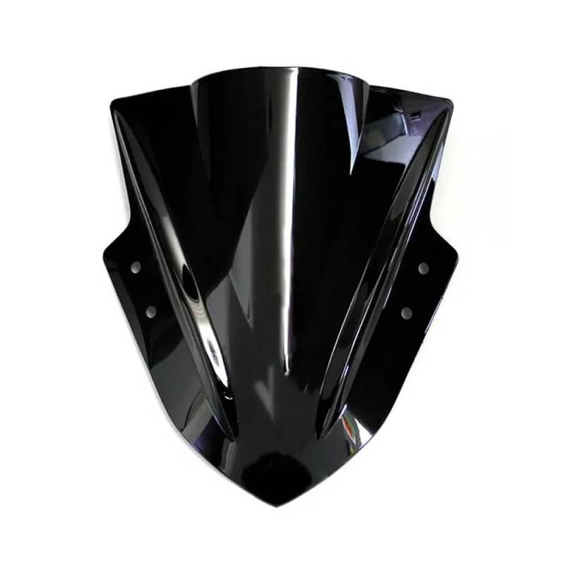 SGRYGSAEA Motorrad Windschild Für Für Ninja 250 300 2013-2017 Motorrad Windschutzscheibe Windschutz Windabweiser Motorrad Wind Bildschirm(Bright Black) von SGRYGSAEA