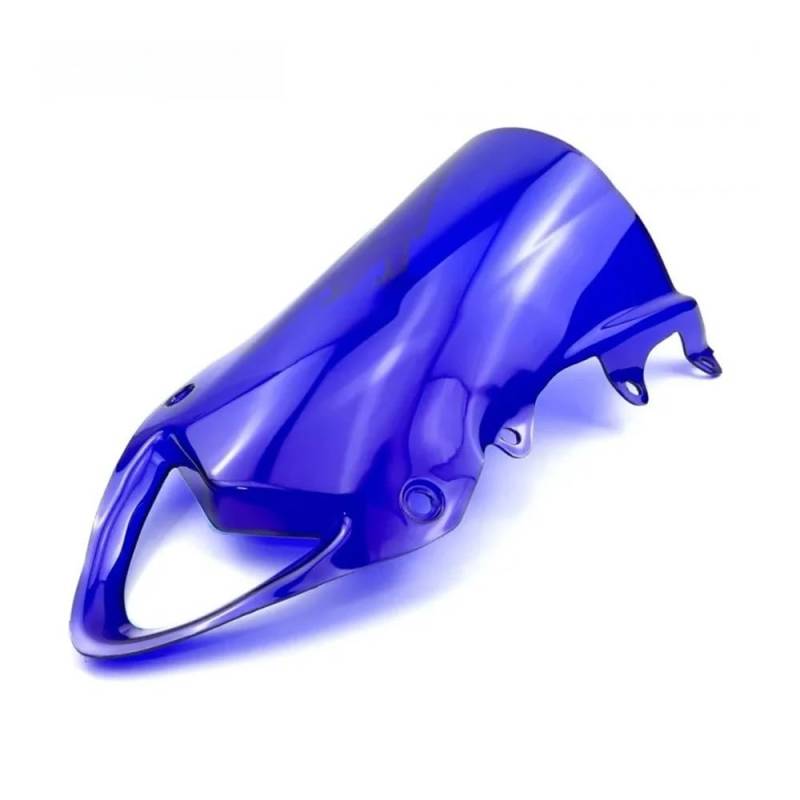 SGRYGSAEA Motorrad Windschild Für Für S1000RR Motorrad Windschutzscheibe Windschutz Double Bubble Für S1000 Für RR S 1000 Für RR 2009 2010 2011 2012 2013 2014(Blue) von SGRYGSAEA