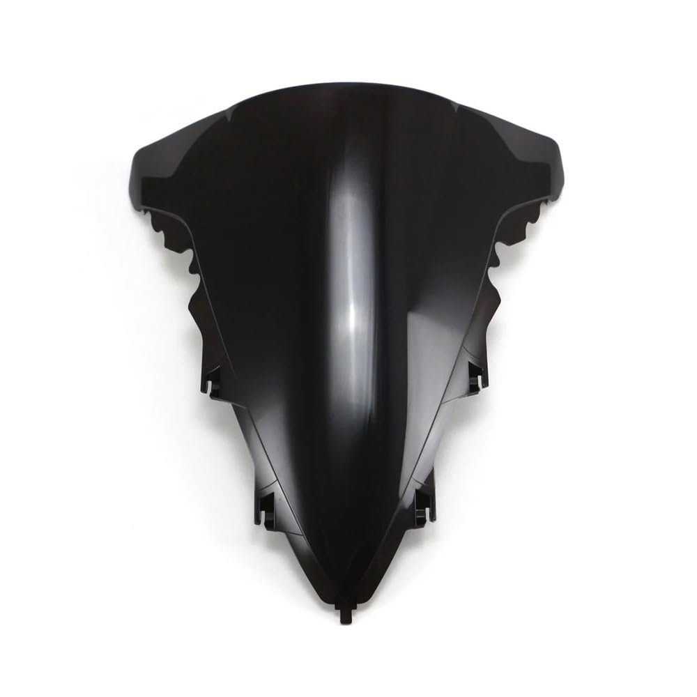 SGRYGSAEA Motorrad Windschild Für Für YZF-R1 Für YZF1000 2009-2014 2010 2011 2012 2013 Motorrad Windschutzscheibe Windschutz Double Bubble(Black) von SGRYGSAEA