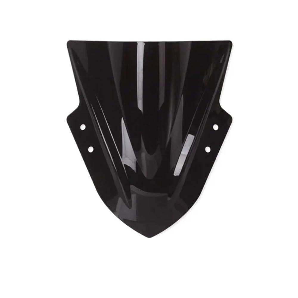 SGRYGSAEA Motorrad Windschild Für Ninja 300 ZX300 EX300R EX 300R 2013 2014 2015 2016 2017 2018 2019 Motorrad Windschutz Windschutz Bildschirm Doppel Blase(Black) von SGRYGSAEA