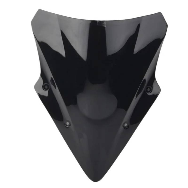 SGRYGSAEA Motorrad Windschild Für Ninja 650 ER6F EX650 2017 2018 2019 Motorrad Zubehör Racing Windschutzscheibe Windschutz Windabweiser Double Bubble(Black) von SGRYGSAEA