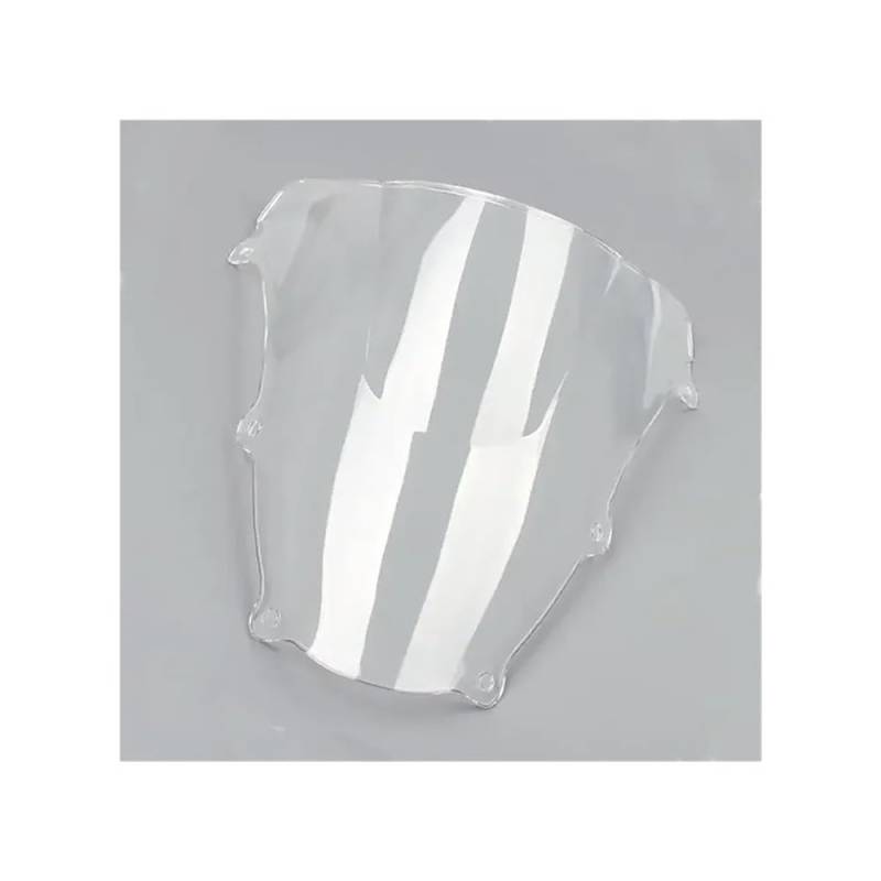 SGRYGSAEA Motorrad Windschild Für SV650S 2003-2012 Für SV1000 Für SV1000S 2003-2008 Windschutzscheibe Double Bubble Windschutzscheibe Motorrad Verkleidung Für Suzuki Für SV650(Clear) von SGRYGSAEA