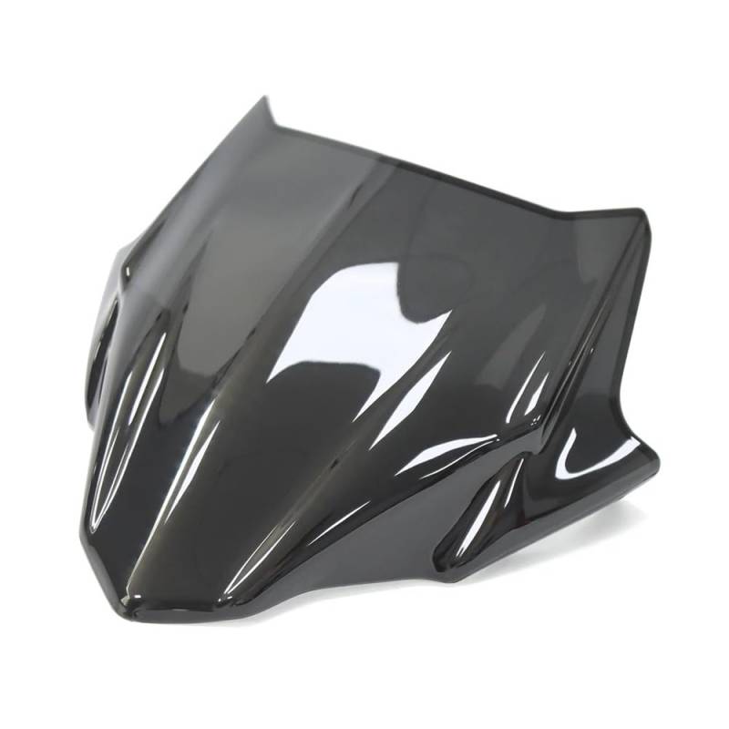 SGRYGSAEA Motorrad Windschild Für Z900 Für Z650 2020-2024 Motorrad Windschutzscheibe Bildschirm Visier Windschutzscheibe Double Bubble Windabweiser Für Für Z 900(Dark Gray) von SGRYGSAEA