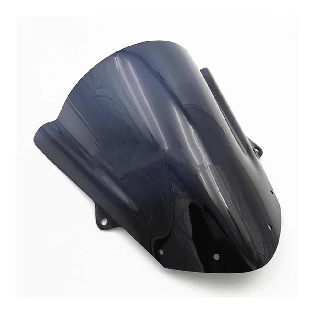 SGRYGSAEA Motorrad Windschild Für ZX6R 2009 2010 2012 2013 2015 2016 08-16 Wind Deflectore Motorrad Für Windschutzscheibe Windschutz Erhöhen(Smoke Black) von SGRYGSAEA