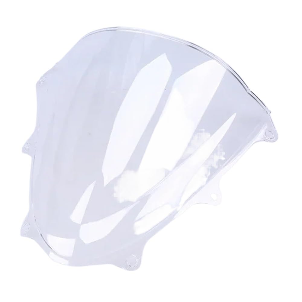 SGRYGSAEA Motorrad Windschild Motorrad Windschutzscheibe Double Bubble Windabweiser Für Suzuki Für GSXR 600 750 Für K11 2011 2012 Motocross Windschutzscheibe(Clear) von SGRYGSAEA