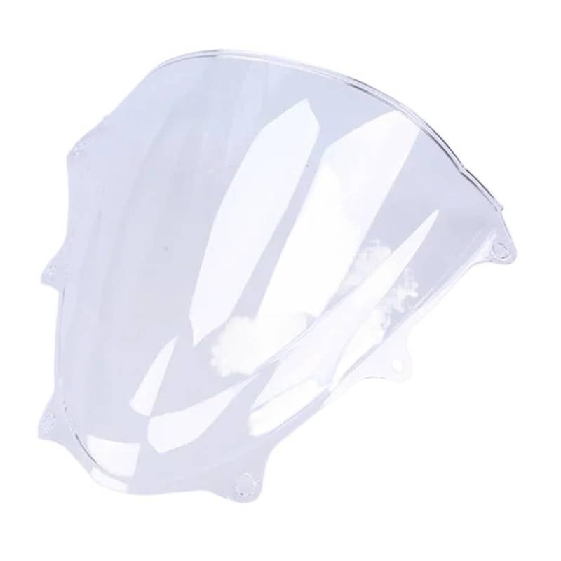 SGRYGSAEA Motorrad Windschild Motorrad Windschutzscheibe Double Bubble Windabweiser Für Suzuki Für GSXR 600 750 Für K11 2011 2012 Motocross Windschutzscheibe(Clear) von SGRYGSAEA