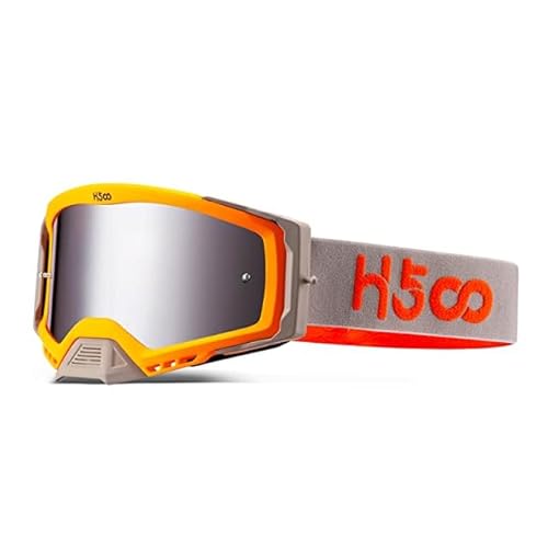 Motorradbrille Anti-Nebel Staubdicht Motorrad Schutzbrille MTB ATV Mountain Downhill Trail Schmutzsprung Radfahren Offroad Racing MX Schutzbrille mit abreißbarer Motorrad Brille für Helme Herren Damen von SGTTX