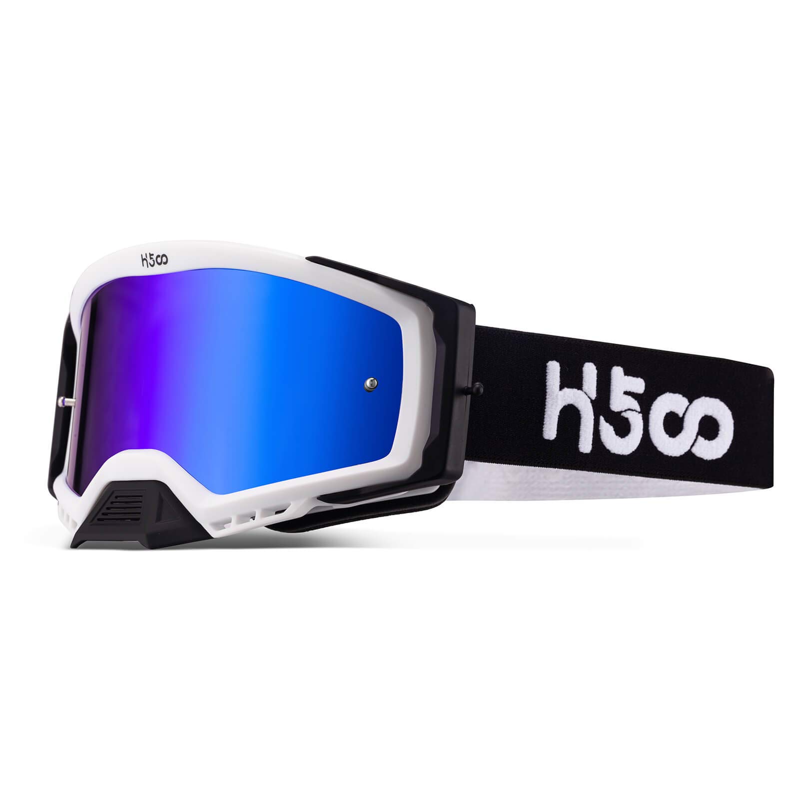 Motorradbrille Anti-Nebel Staubdicht Motorrad Schutzbrille MTB ATV Mountain Downhill Trail Schmutzsprung Radfahren Offroad Racing MX Schutzbrille mit abreißbarer Motorrad Brille für Helme Herren Damen von SGTTX