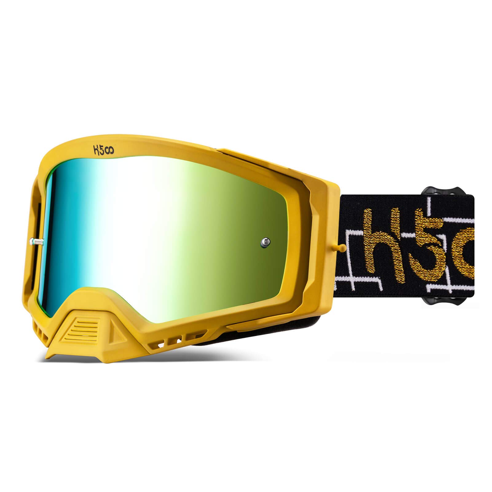 Motorradbrille Anti-Nebel Staubdicht Motorrad Schutzbrille MTB ATV Mountain Downhill Trail Schmutzsprung Radfahren Offroad Racing MX Schutzbrille mit abreißbarer Motorrad Brille für Helme Herren Damen von SGTTX