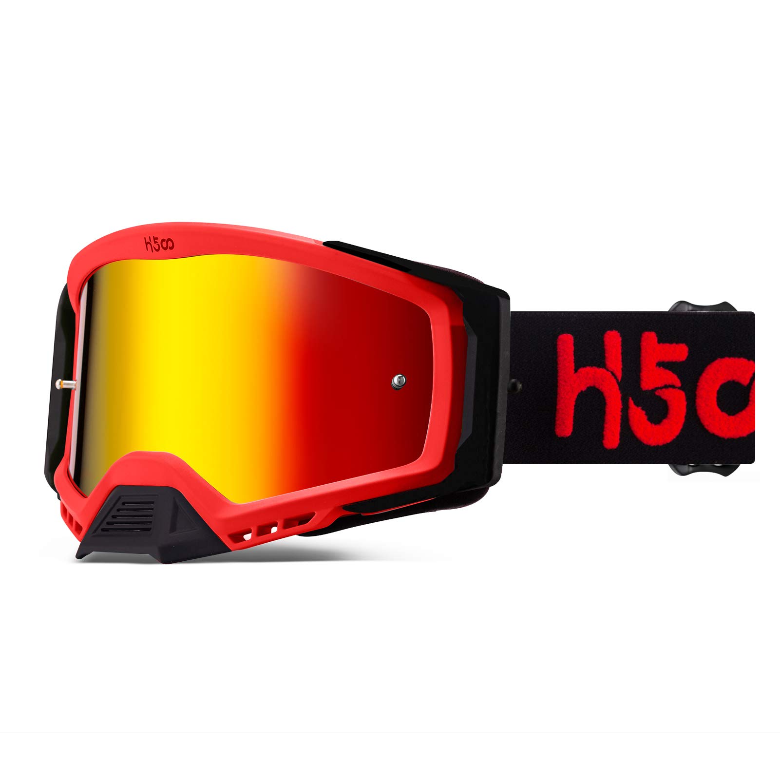 SGTTX Motocross-Brille Antibeschlag staubdichte Motorradbrille MTB ATV Mountain Downhill Trail Dirt Jump Radfahren Offroad Racing MX-Brille mit abreißbarer Moto-Brille für Helme Männer Frauen von SGTTX