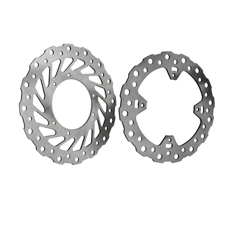 2PC Motorräder Hinten und Vorne Bremsscheibe Rotor for CR125R 02 CR250R 02-07 CRF250R 04-13 CRF250X 04 CRF450X 05-17 CRF450R(Rear and Front-01) von SGZYEZJS