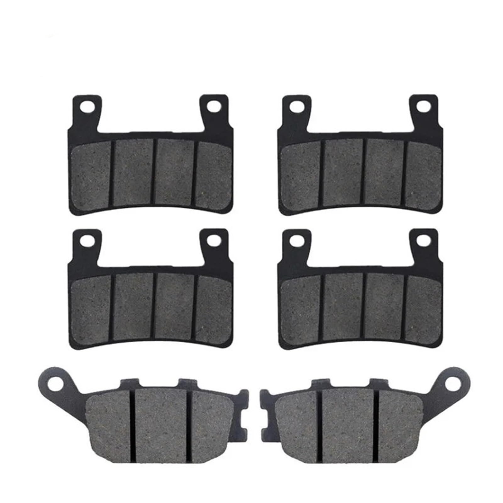 Motorrad-Bremsbeläge vorne und hinten for CBR600F4 CBR600 F4 – Sport 1999–2007, schwarzes Bremsscheiben-Pad-Set von SGZYEZJS