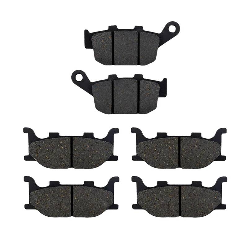 Motorrad-Bremsbeläge vorne und hinten for FZ6R (2-Kolben-Bremssattel) 2009–2017 XJ6-N XJ6-F XJ6-S Diversion 600 FA199 von SGZYEZJS