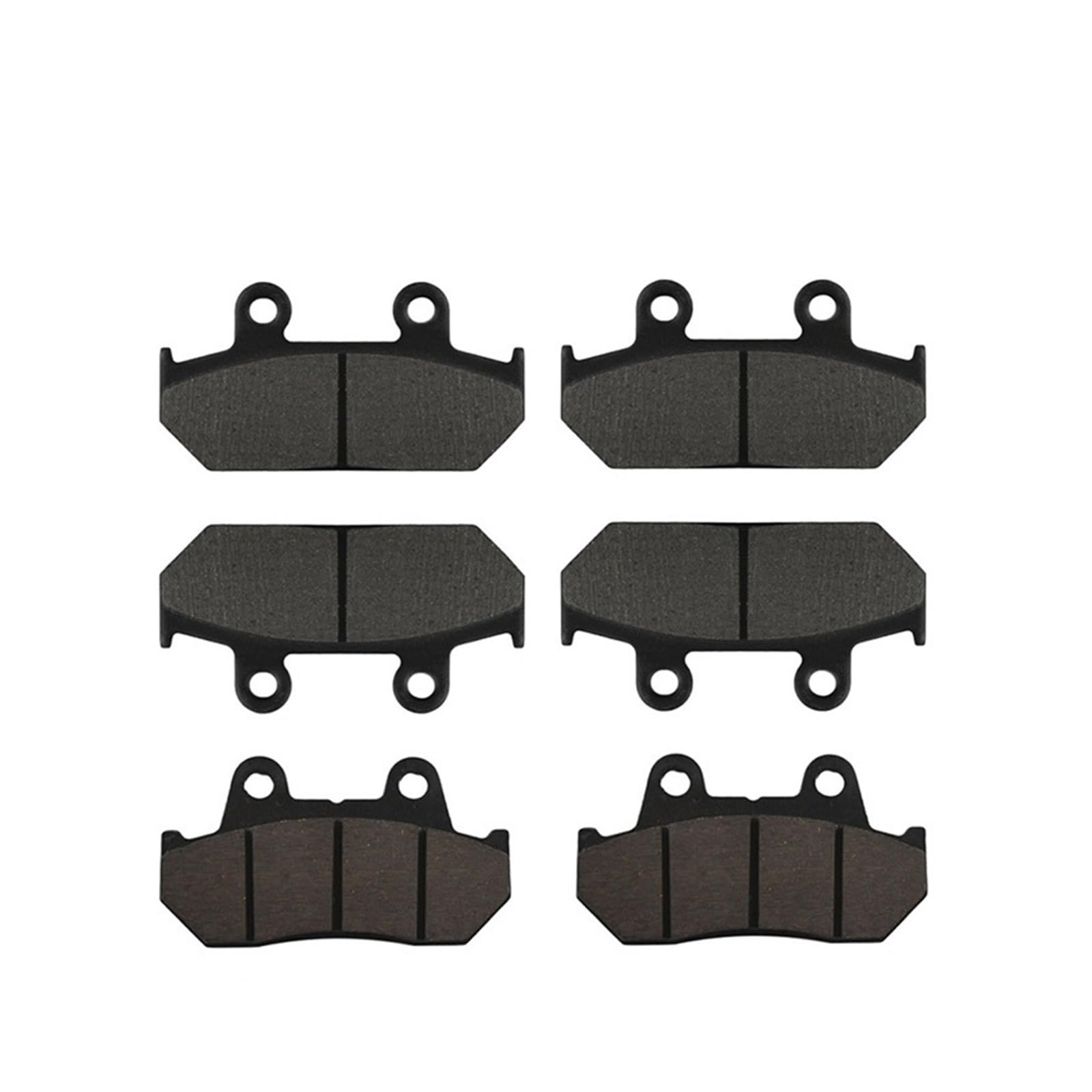 Motorrad-Bremsbeläge vorne und hinten for GL1500 A Aspencade/I Interstate 1990–2000, schwarzes Bremsscheiben-Pad-Set von SGZYEZJS