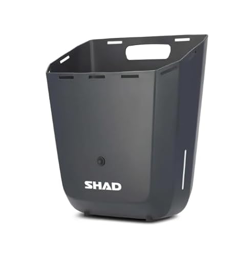 SHAD Bikes - Daily Bike Box 20L Quick Release | Abnehmbare Harttasche für Fahrräder | Abnehmbare Befestigung mit KLICKfix Korbfix | Schlagfestes Polypropylen von SHAD