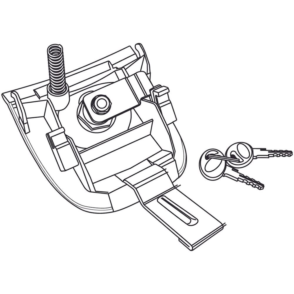 SHAD d1b29mar Ersatz-System, Silber mit Truhe SH29 von SHAD