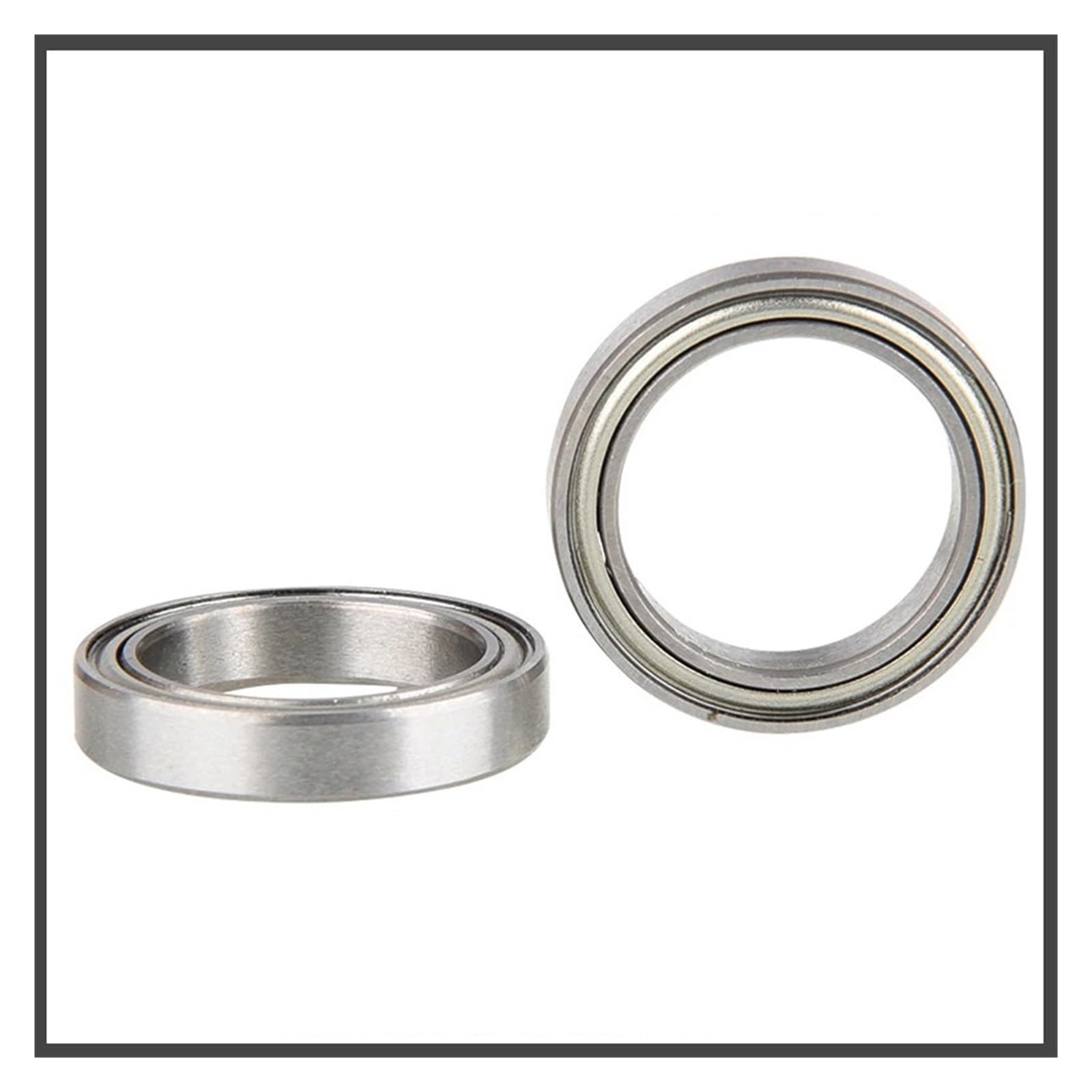 5/10PCS Thin-Wall Deep Groove Ball Bearing 6702ZZ 2RS 15x21x4mm Stainless Steel S6702ZZ Ultrathin SHANGMAOYO(6702-2RS) von SHANGMAOYO