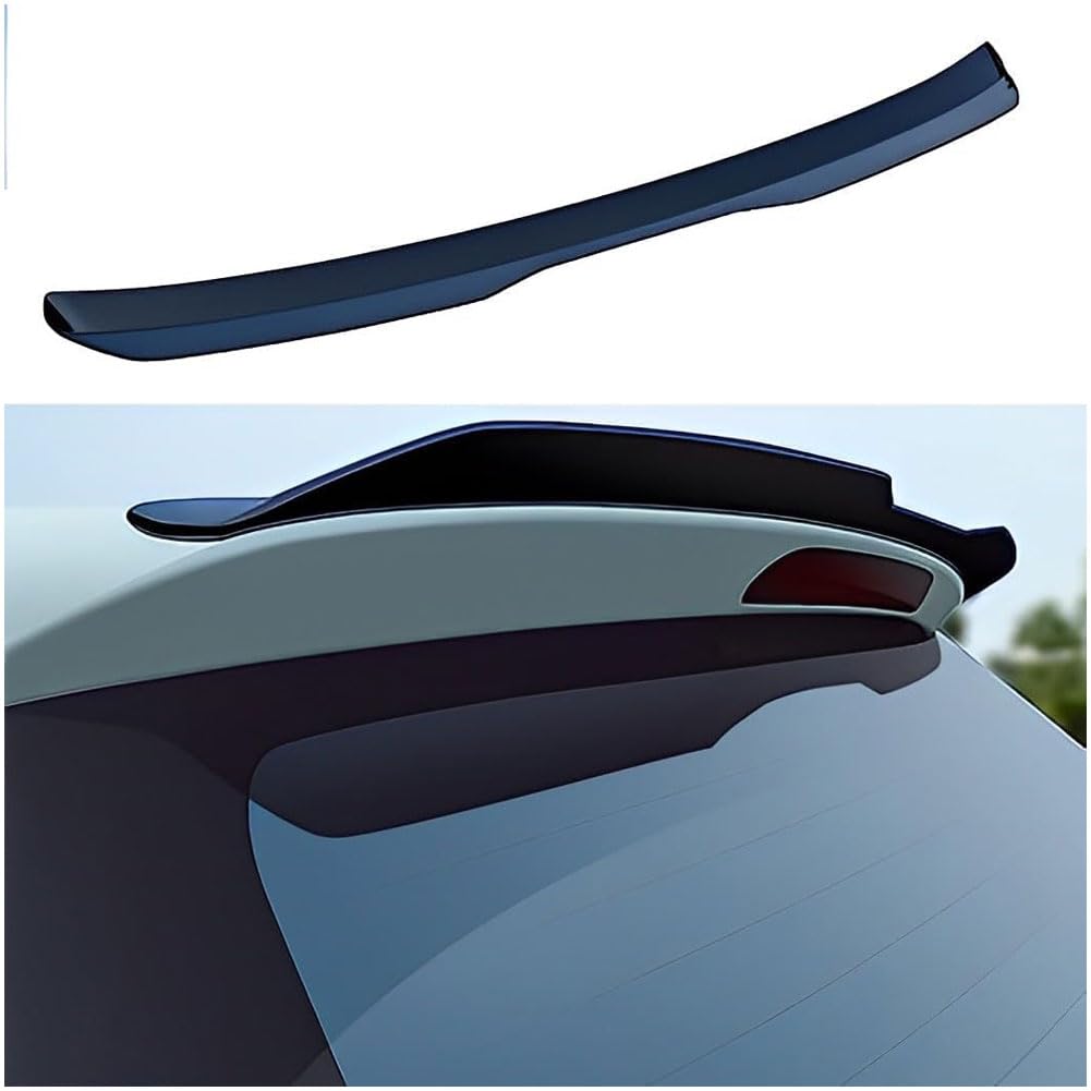 SHANGSHUAI Auto Heckspoiler Spoilerlippe für Citroen DS4 2011-2015, ABS Heckflügel Kofferraum Dachspoiler Kofferraumspoiler Tuning Styling Zubehör von SHANGSHUAI