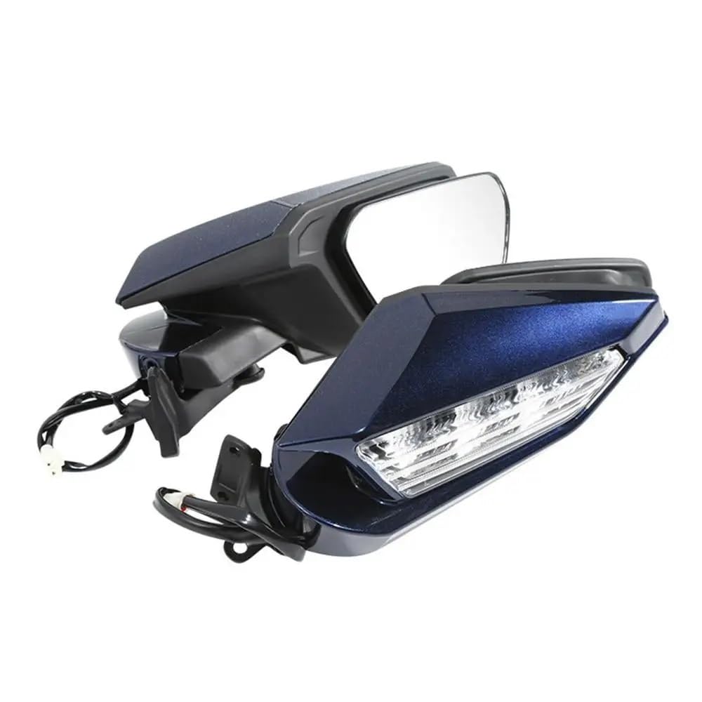 Motorrad Seitenspiegel Motorradspiegel Blinker Für Wing GL1800 2018-2022 2020 2019 Rückspiegel von SHANSHAN