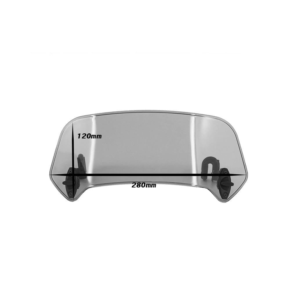 Motorrad Windschild Für R 1250GS LC ADV R1250GS R 1250 GS Für Adventure Motorrad Einstellbare Windschutzscheibe Windabweiser Spoiler Verlängerung Windschutzscheibe von SHANSHAN