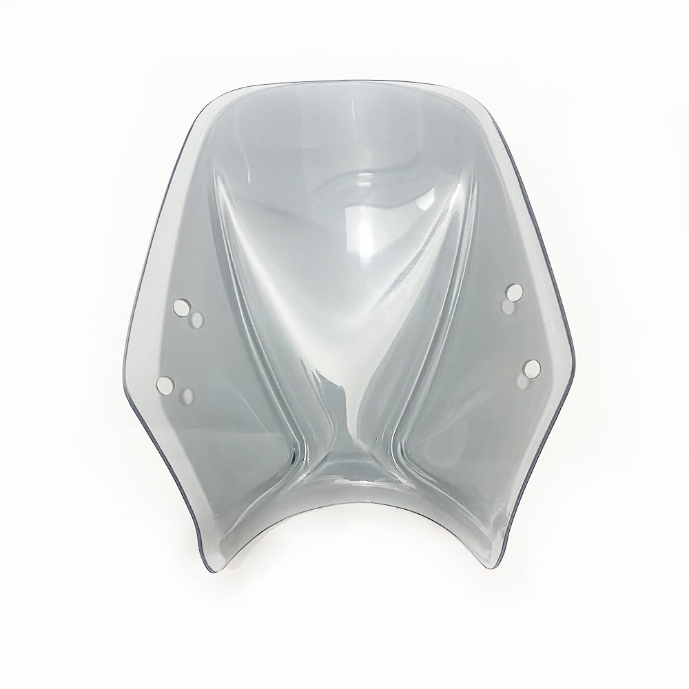 Motorrad Windschild Motorrad Windschutzscheibe Windschutzscheibe HD Transparent Batterie Auto Blinkende Dreirad Windschutzscheibe Einstellbar Universal von SHANSHAN