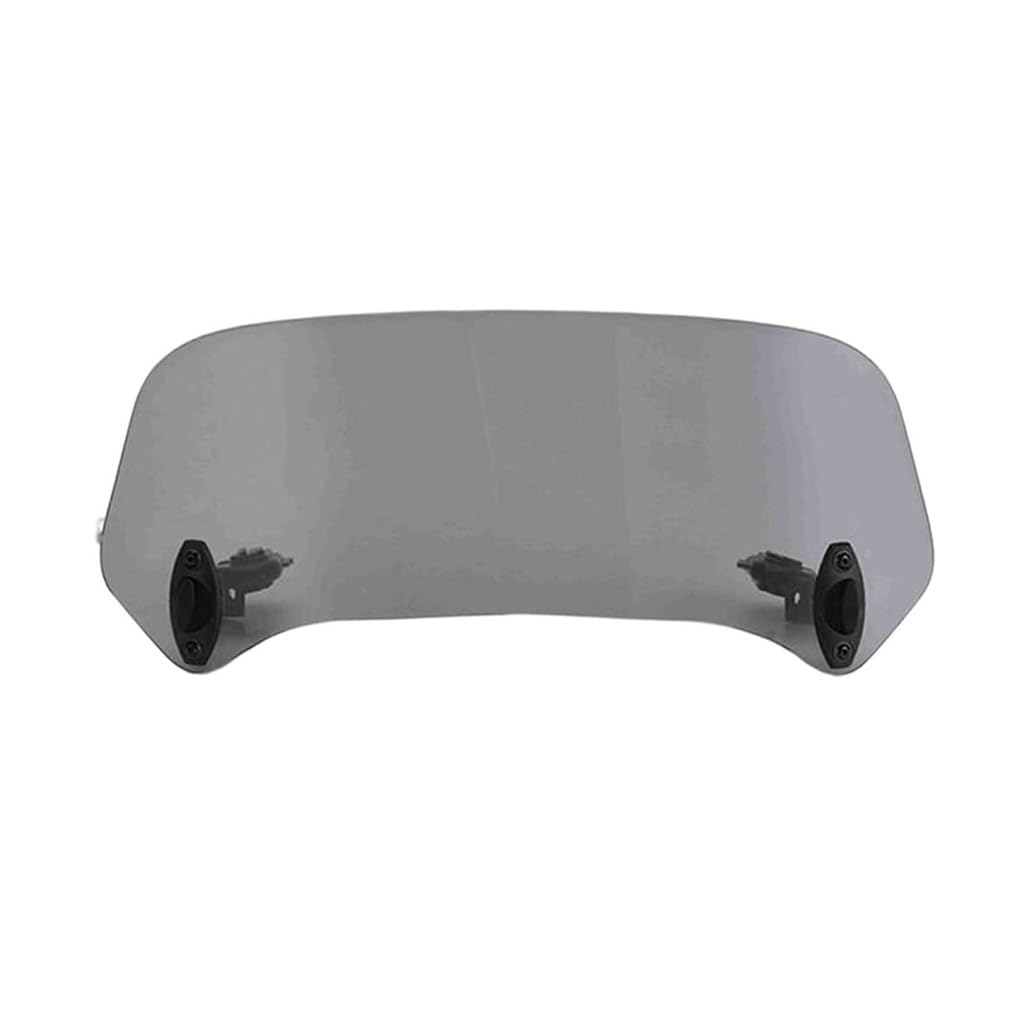 Motorrad Windschild Universal Motorrad Windschutzscheibe Verlängerung Einstellbare Clip Spoiler Clamp-Auf Windschutzscheibe Air Deflektor Für Y&AMAHA Für S&uzuki von SHANSHAN