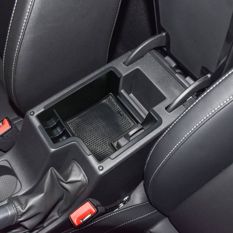 SHAOHAO Kompatibel mit Skoda Octavia 3 5E RS 2012-2021 Mittelkonsole Armlehne Aufbewahrungsbox Mittelarmlehne Organizer Tray，Multifunktionaler Handschuhfach Skoda Octavia von SHAOHAO