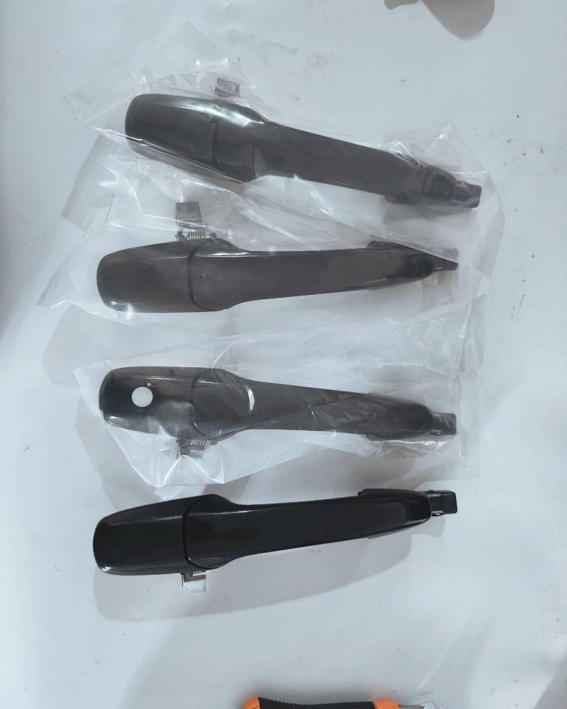 Auto Außen Griff Außentürgriff Für Ford Für Ranger Für Bt50 2006-2011 Sowohl Linkslenker Als Auch Rechtslenker Erhältlich Türgriff Blenden(1 Set 4PCS) von SHAOXING