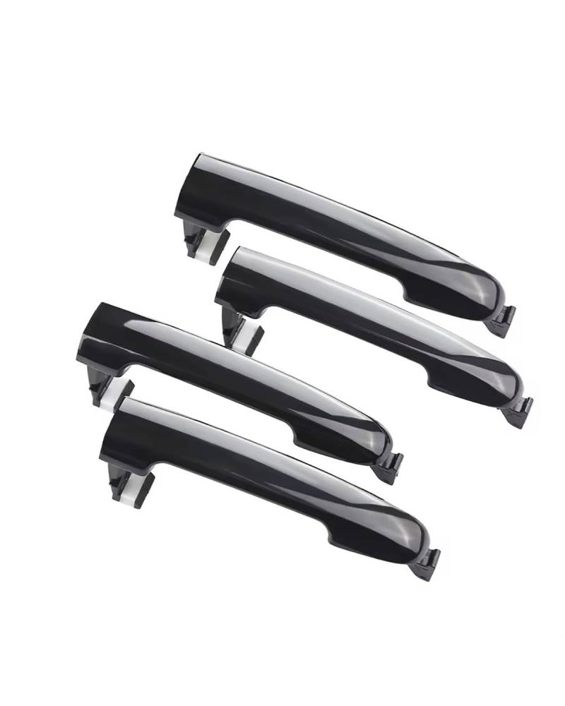 SHAOXING Auto Außen Griff Auto Außen Außentürgriff Für Hyundai Für Sonata 2004 2005 2006 2007 2008 2009 2010 Auto Zubehör Aufkleber Trim Türgriff Blenden(4pcs) von SHAOXING