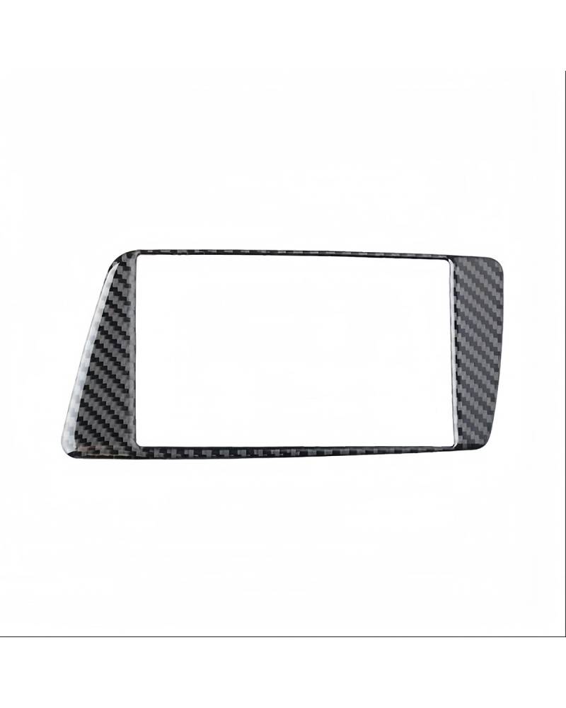 Auto Mittelkonsole Aufkleber Paneel Für Q5 Für SQ5 Für 8R 2009 2010 2011-2017 Zentrale Steuerung Navigation Rahmen Panel Abdeckung Trim Aufkleber Carbon Fiber Interieur Auto Schalttafel Aufkleber Pane von SHAOXING