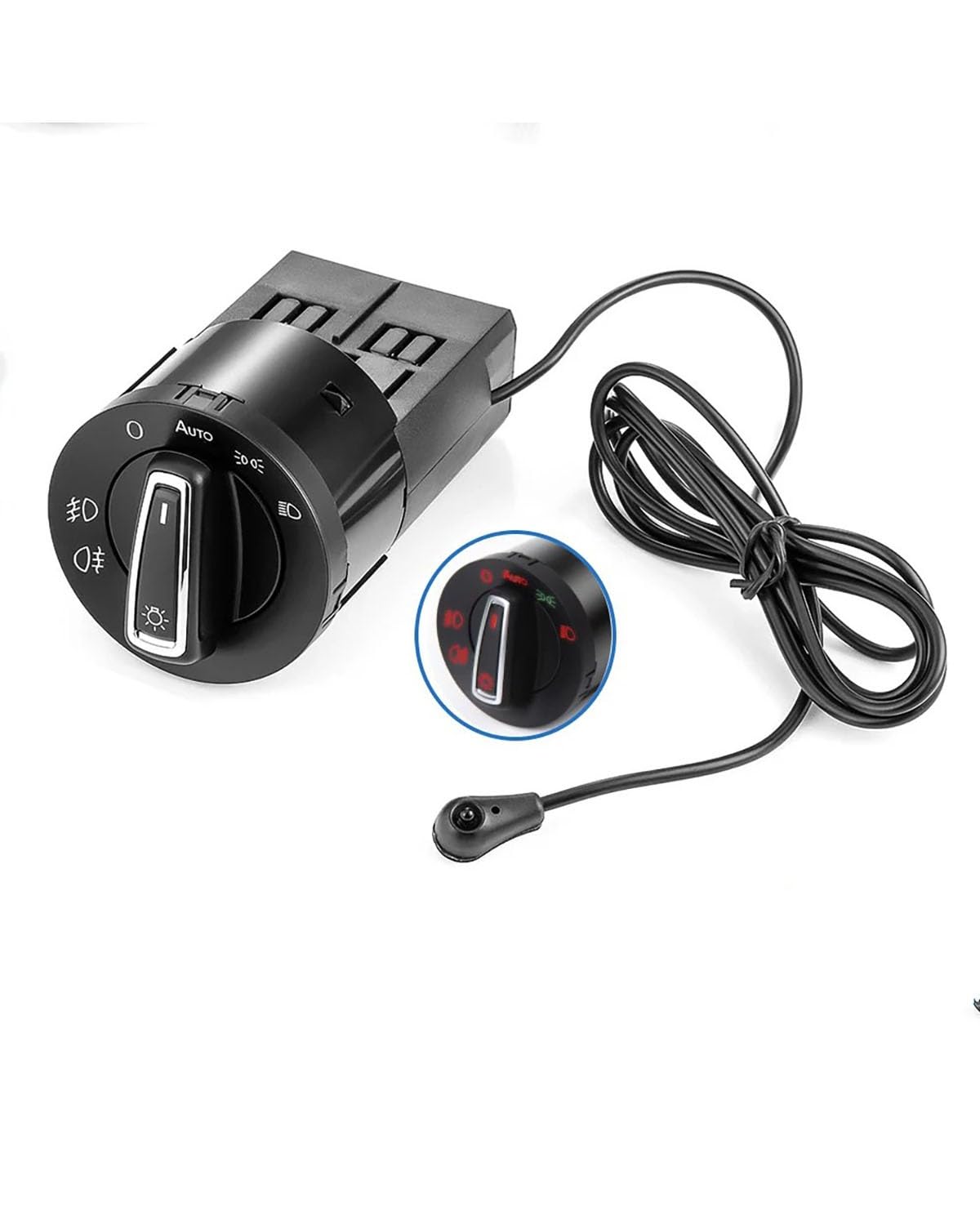 Auto Scheinwerferschalter Für Golf Für Jetta Für Passat Für Käfer Auto Scheinwerfer Lampe Control Schalter Licht Sensor 1C0941531 3BD941531 Scheinwerferschalter Auto von SHAOXING