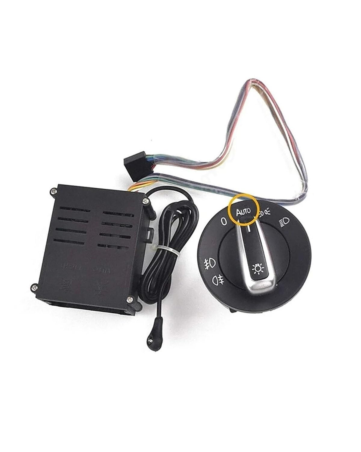 Auto Scheinwerferschalter Für Golf Für Jetta MK4 Für Passat B5 Auto Scheinwerfer Lampe Control Schalter Mit Sensor Modul 1C0941531A Auto Zubehör Scheinwerferschalter Auto(Switch with Sensor) von SHAOXING