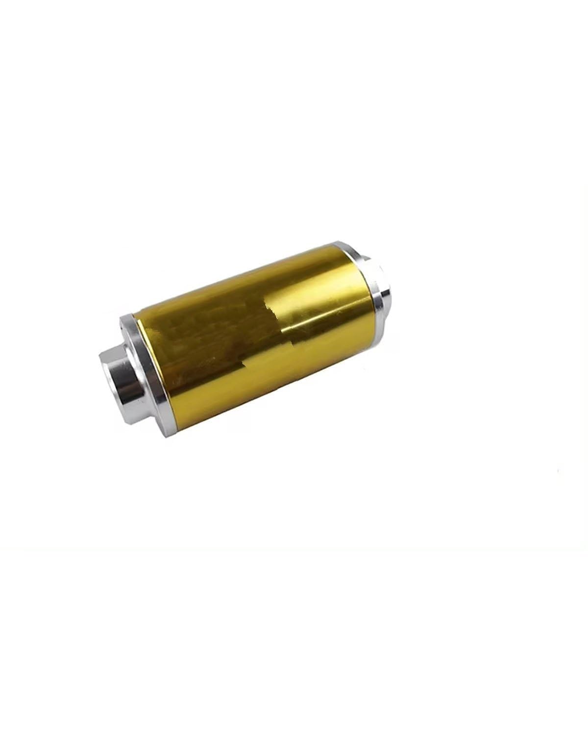 Kraftstofffilter Bereit Inline Aluminium Kraftstoff Filter AN6 AN8 AN10 Mit 100 Mikron Element Stahl SS Benzinfilter(Gold) von SHAOXING