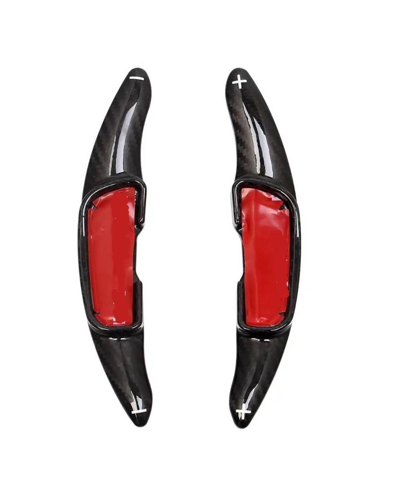 Schaltwippen Carbon Fiber Auto Paddle Paddle Shift Lenkrad Shift Paddle Erweiterung Shifter Für 3 6 Für CX-4 Für CX4 Für CX-5 Lenkradg Paddle(Black) von SHAOXING