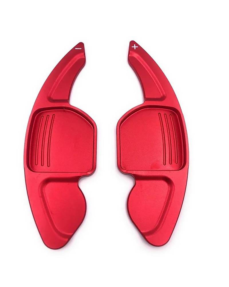 Schaltwippen Für A3 Für S3 Für A4 Für A5 Für A6 Für A8 Für Q5 Für Q7 Auto Lenkrad Schaltwippen Verlängern Gang Geschwindigkeit Aufkleber Lenkradg Paddle(Red) von SHAOXING