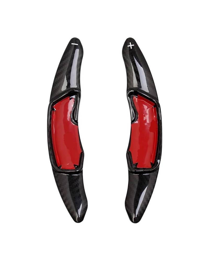 Schaltwippen Für Subaru Für GT86 Für Forester Für Legacy Für Outback Für WRX Carbon Fiber Lenkrad Schaltwippen Shifter Verlängerung Lenkradg Paddle(Red) von SHAOXING