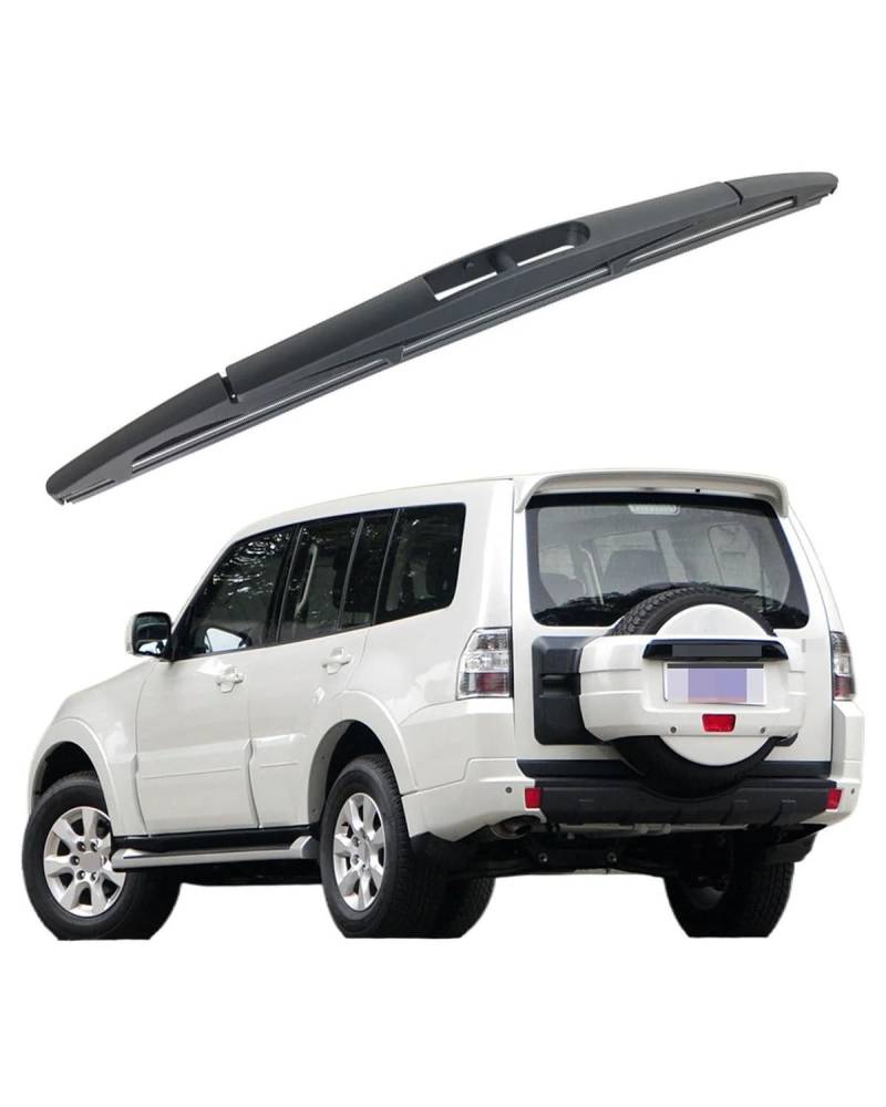 ScheibenwiScher Für Mitsubishies Für Pajero Für Shogun Für Montero V80 2007-2021 Heckscheibenwaschanlage Wischer Autozubehör 12" Wischerblätter von SHAOXING