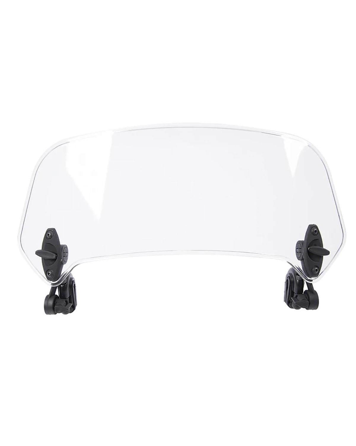 Windschild Motorrad Für Yamaha Für Kawasaki Für Suzuki Universelle Windschutzscheibenverlängerung Motorrad Verstellbarer Spoiler Clamp-On Windschutzscheibenabweiser Motorrad Windabweiser von SHAOXING