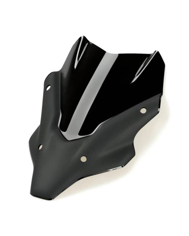 Windschild Motorrad Für Yamaha Für MT-07 2021 2022 Für SP Für MT07 2021 2022 FZ07 FZ-07 Motorradzubehör Sport Schwarz Windschutzscheibe Windschutzscheibe Visier Motorrad Windabweiser(Black) von SHAOXING