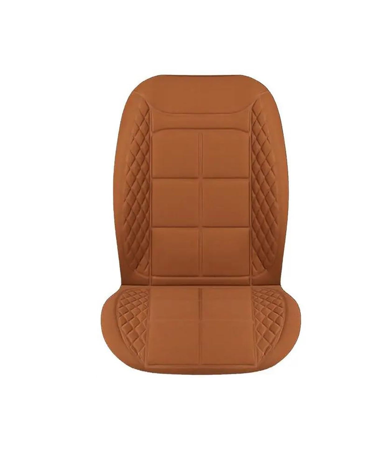 heizkissen Beheiztes Auto Für Sitzkissen 12V 24V Auto Für Sitzheizung Für Sitzpolster Auto Für Sitzschutzbezug Heizkissen autositzauflage(Brown) von SHAOXING